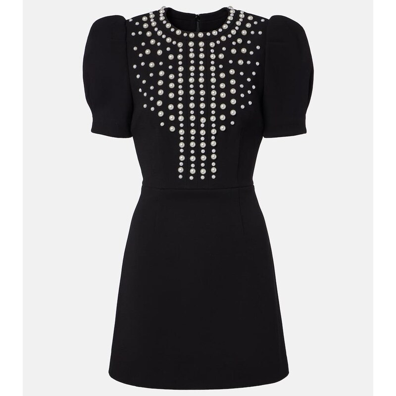 Rebecca Vallance Pearly embellished minidress