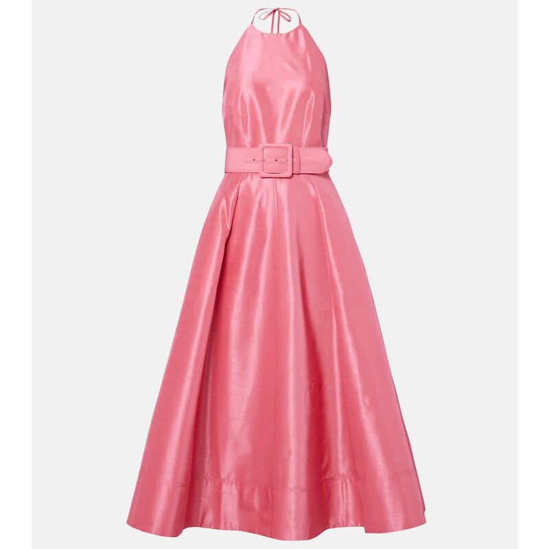 Rebecca Vallance Maple belted midi dress