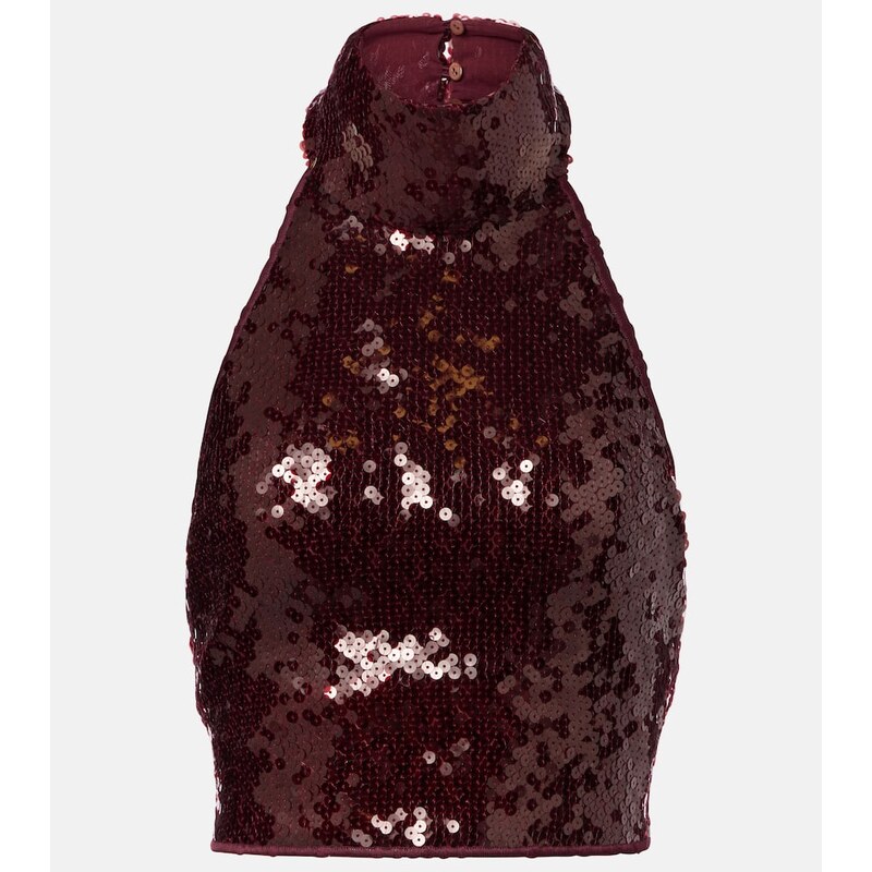 Oséree Sequined top
