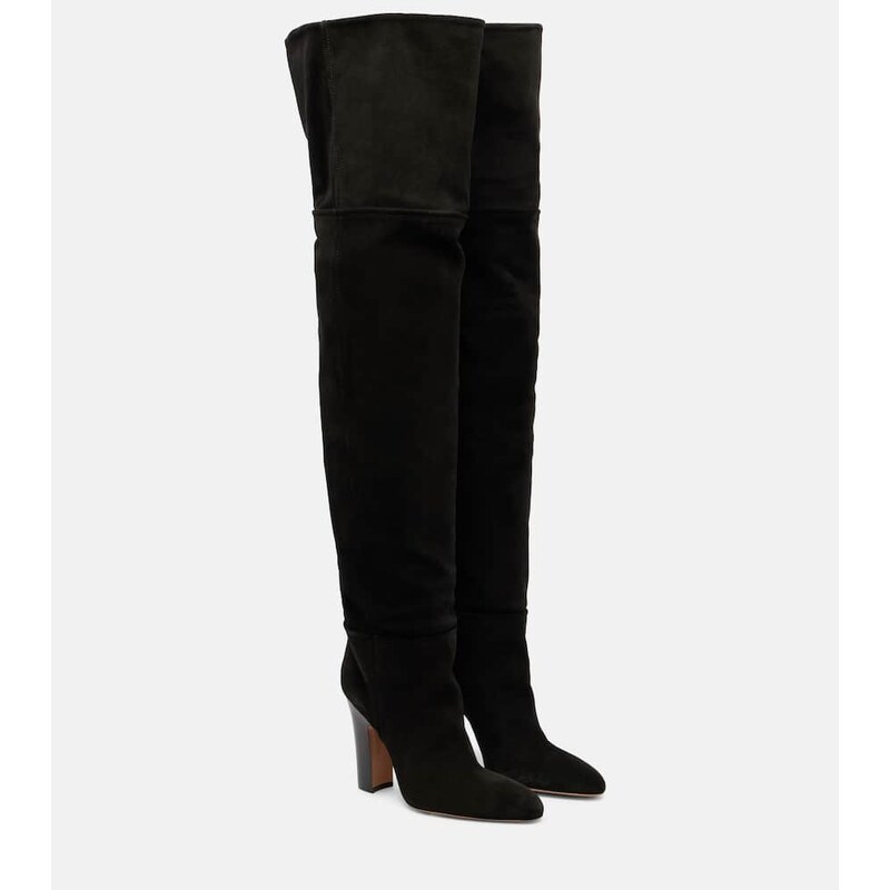 Paris Texas Lavinia suede over-the-knee boots