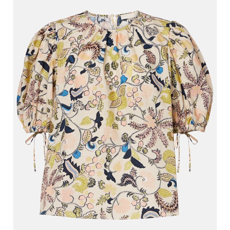 Ulla Johnson Coralie floral cotton blouse