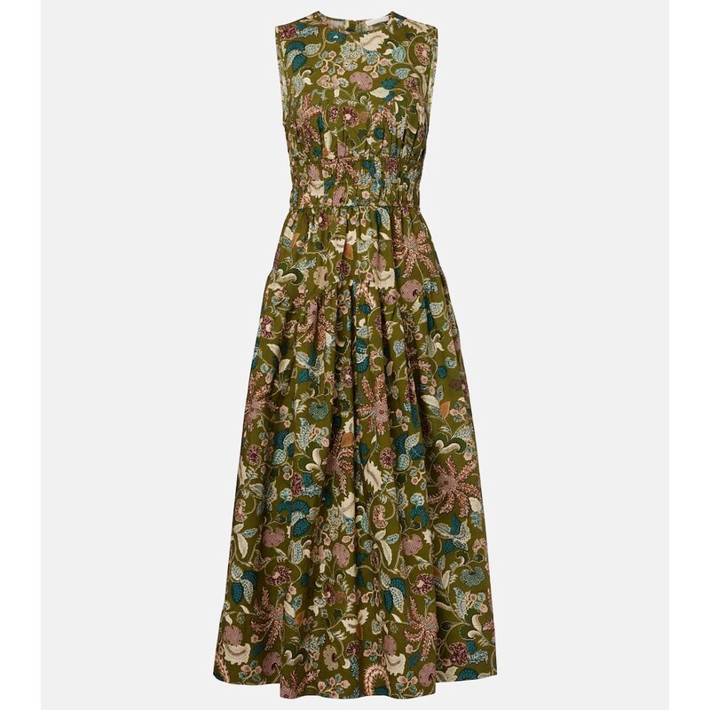 Ulla Johnson Elenora printed cotton midi dress
