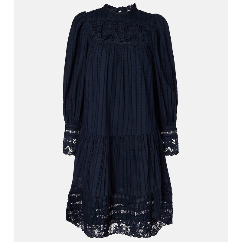 Ulla Johnson Lace and cotton minidress
