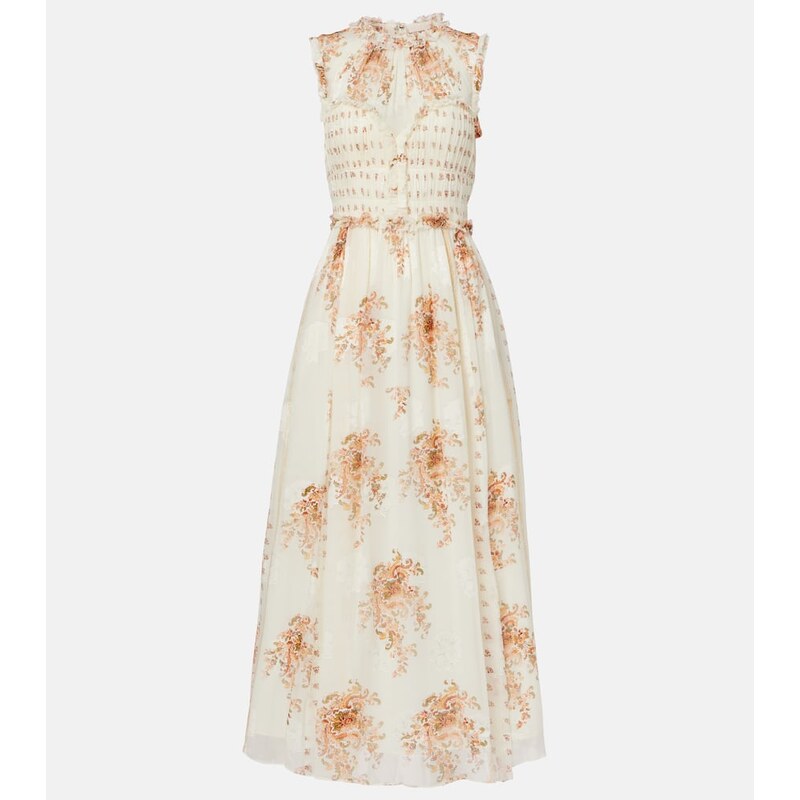 Ulla Johnson Kasia floral silk-blend maxi dress
