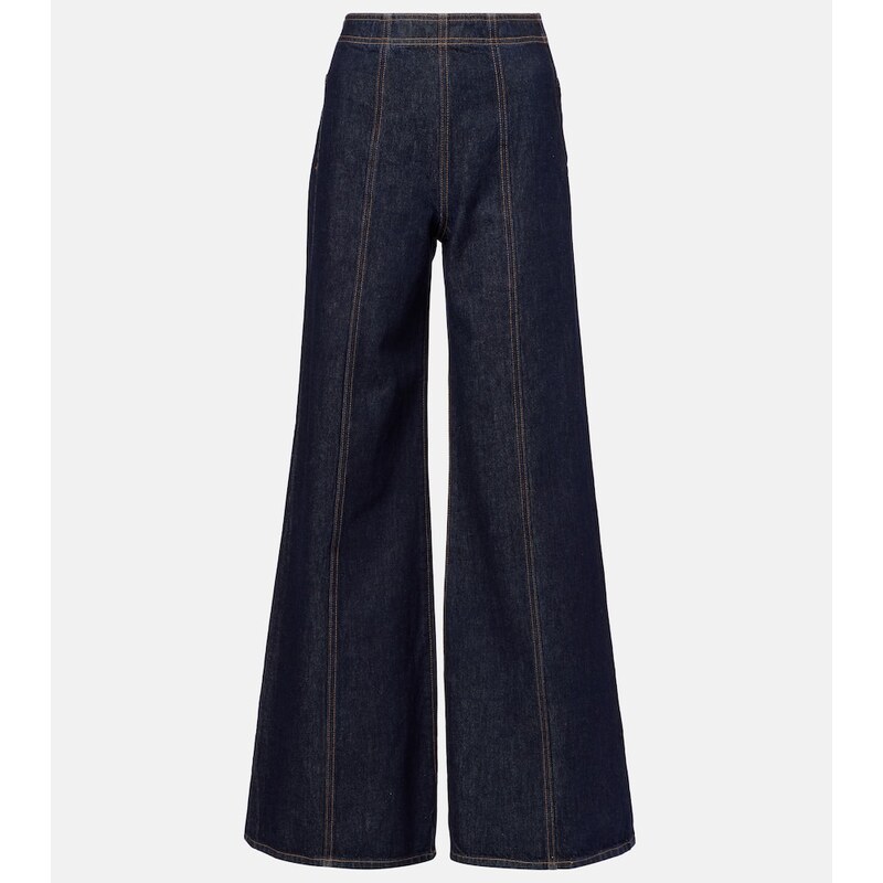 Ulla Johnson Bianca high-rise wide-leg jeans