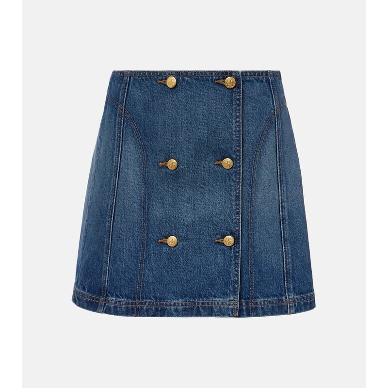 Ulla Johnson Clara denim miniskirt