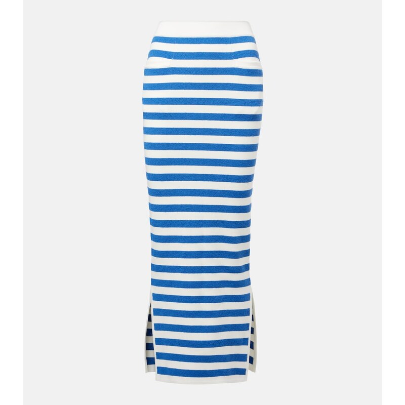 Posse Ari striped pencil skirt