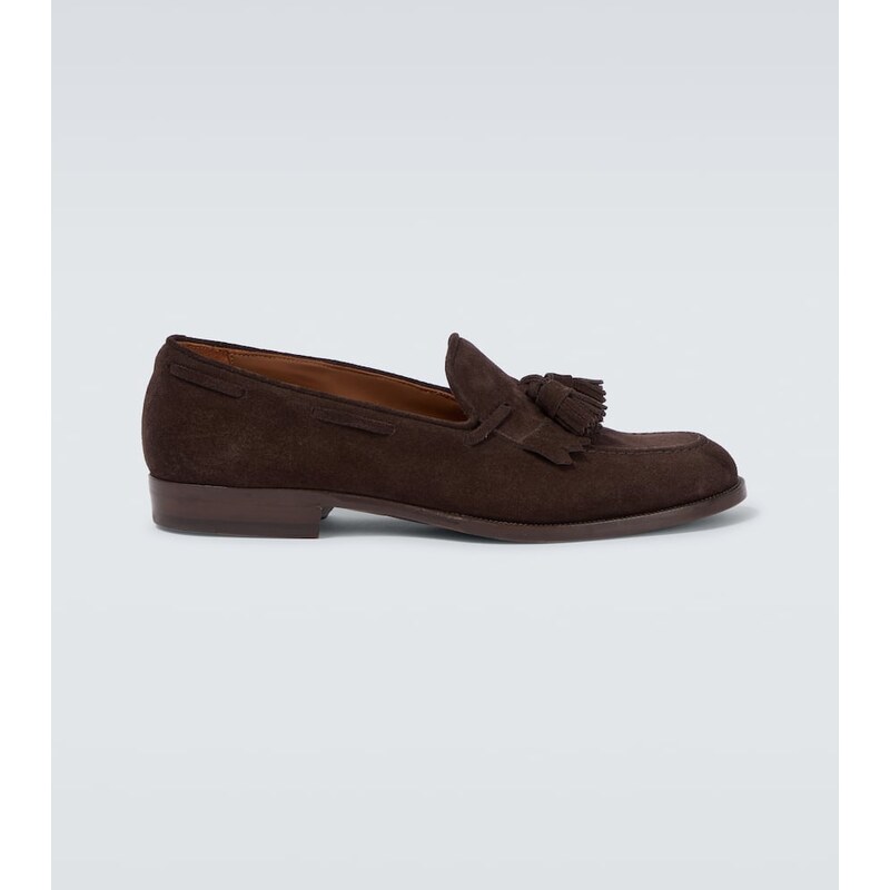 Dunhill Suede loafers