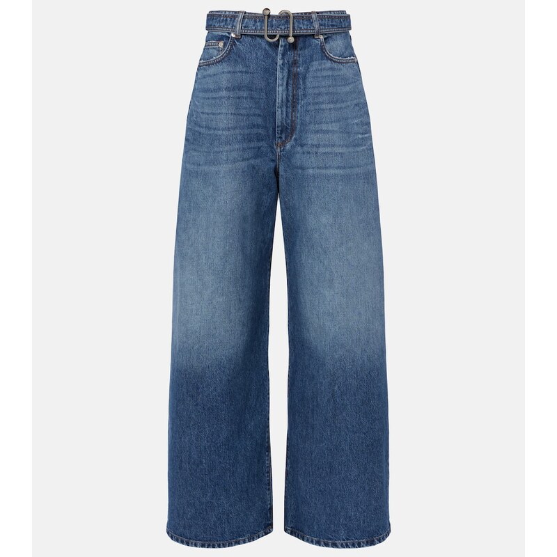 Sportmax Procida mid-rise wide-leg jeans
