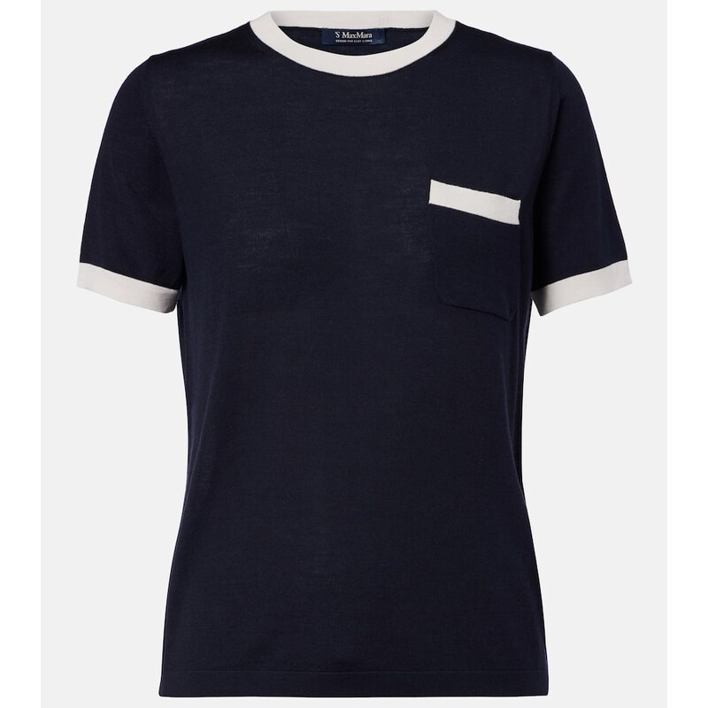 S Max Mara Egidio virgin wool top