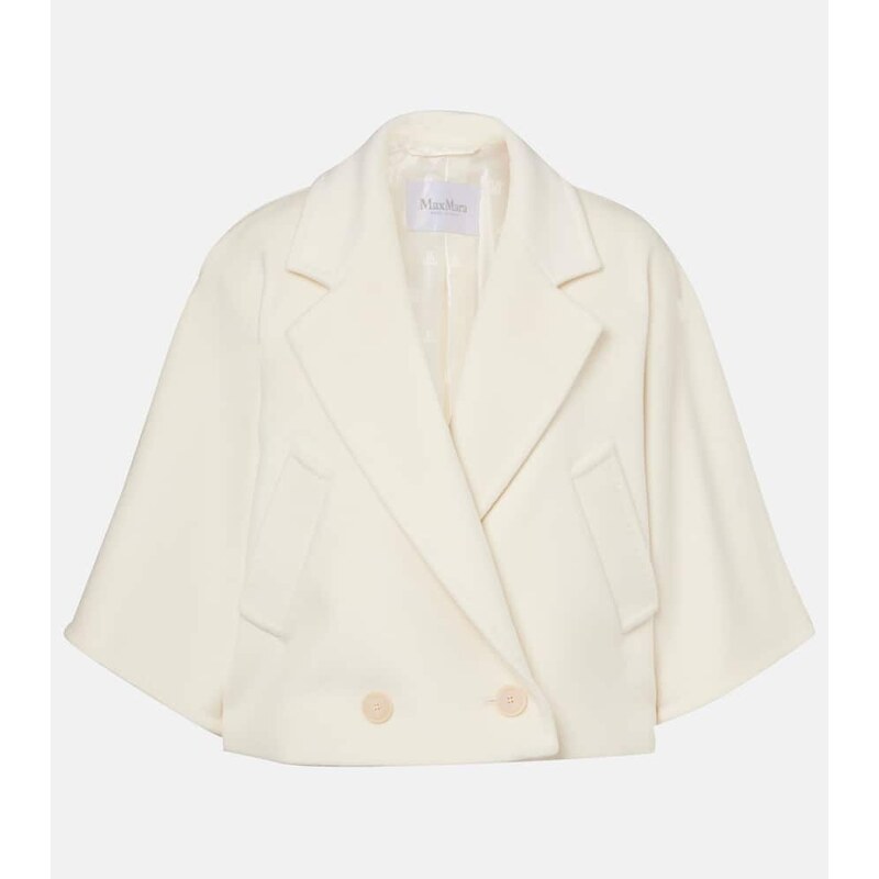 Max Mara Galea wool and cashmere peacoat