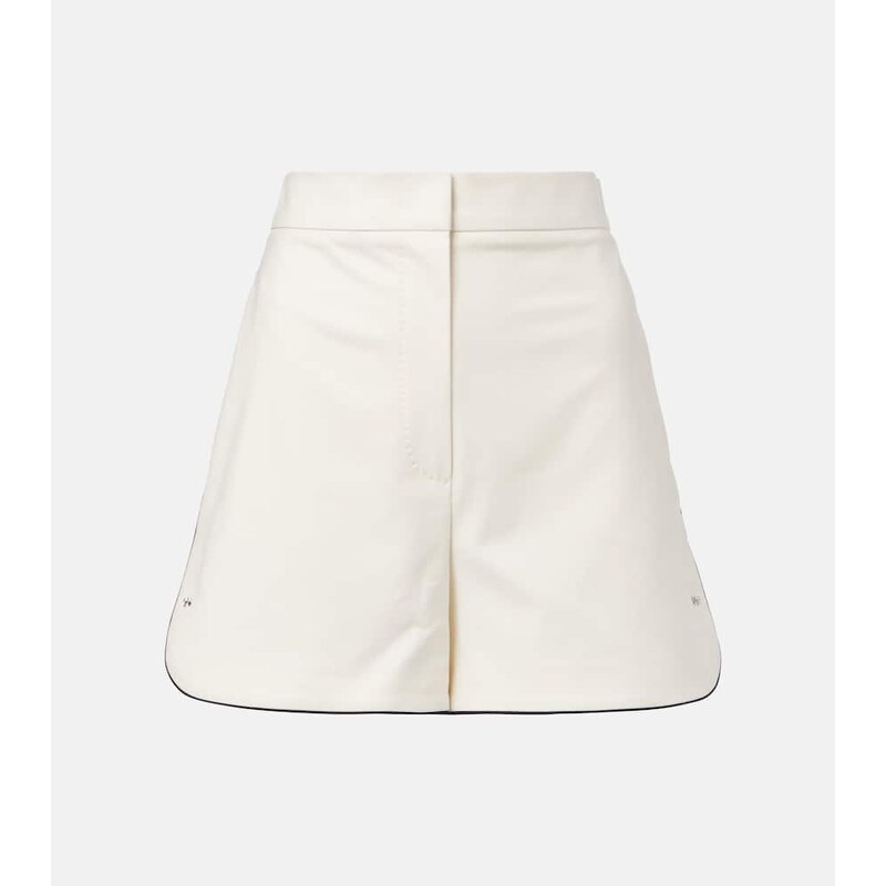 Max Mara Orbit cotton-blend canvas shorts