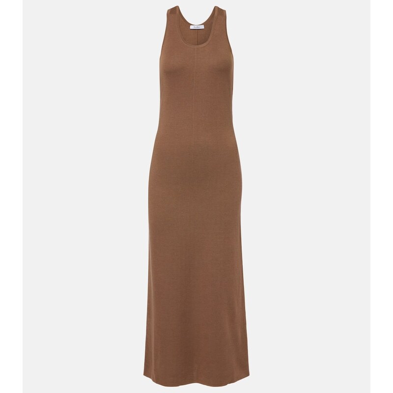 Max Mara Aceri virgin wool midi dress