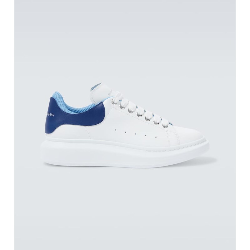 McQueen Oversized leather sneakers