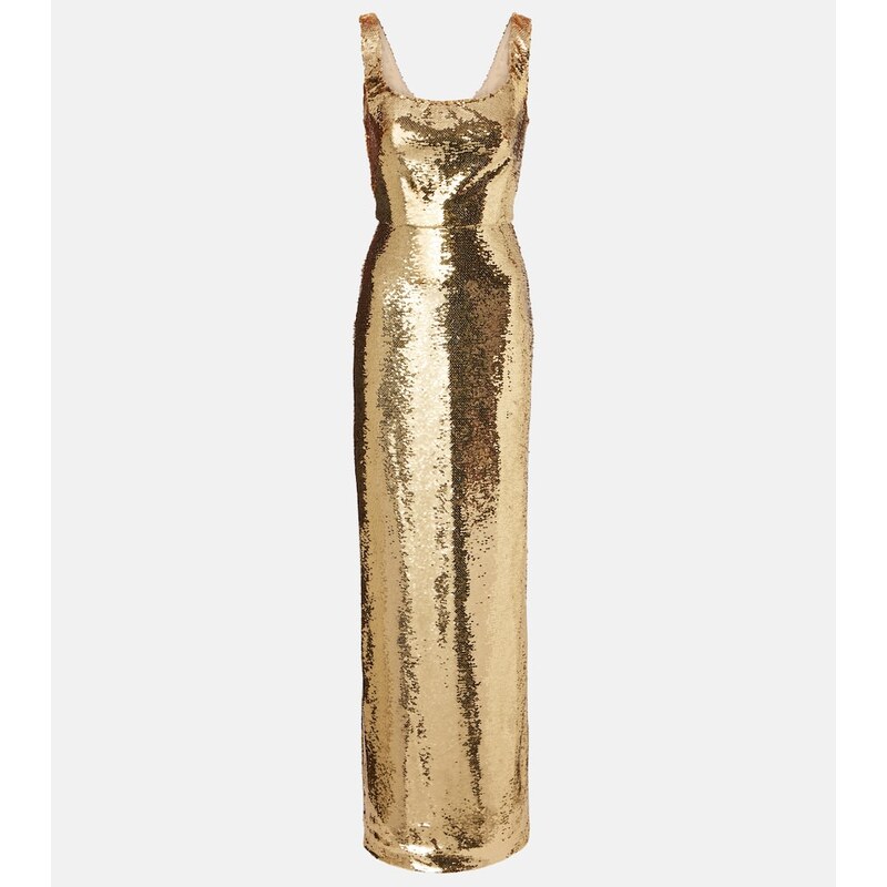 Monique Lhuillier Sequined gown