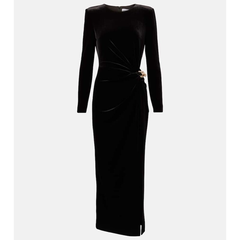 Self-Portrait Cutout maxi dress