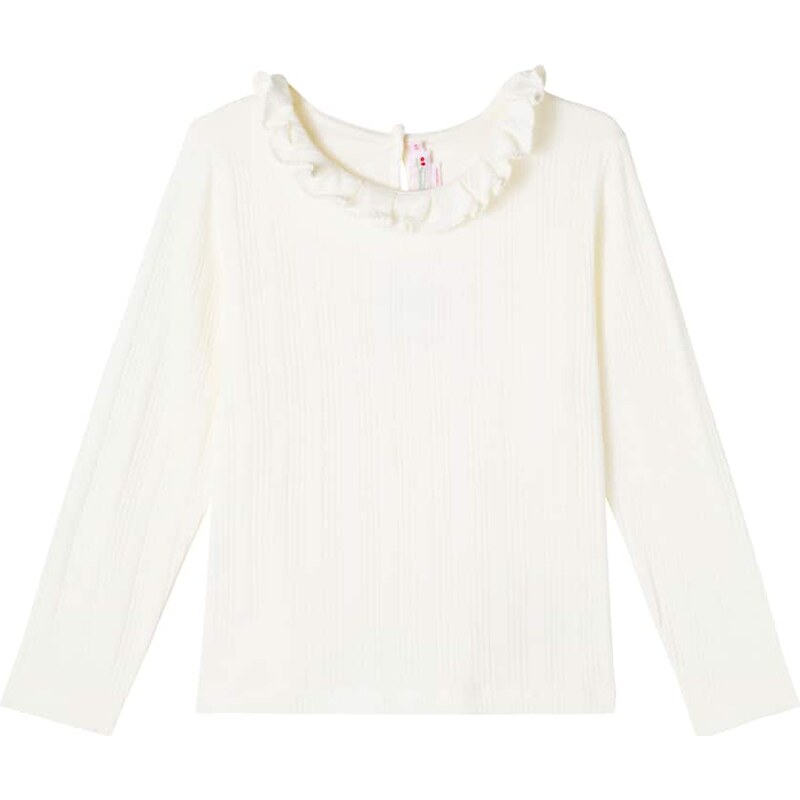 Bonpoint Bess ruffled cotton T-shirt