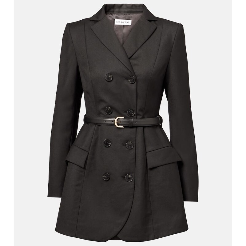 Self-Portrait Belted blazer dress