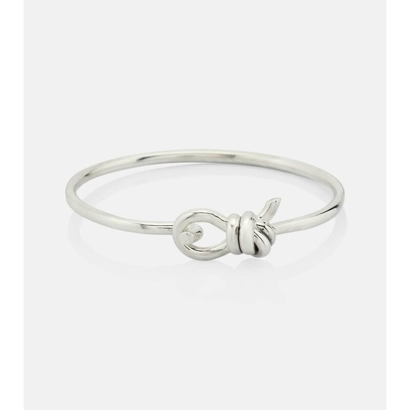 Bottega Veneta Knot sterling silver bracelet