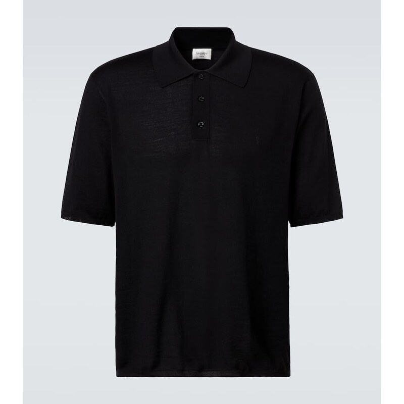 Saint Laurent Wool polo shirt