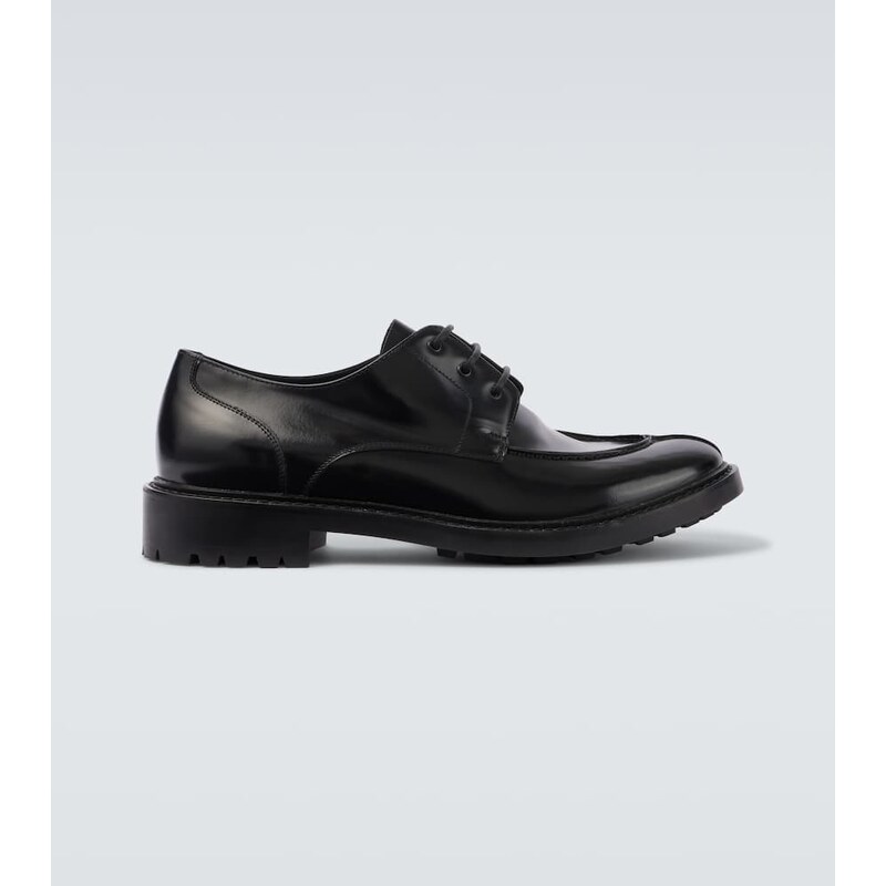 Saint Laurent Lino leather Derby shoes