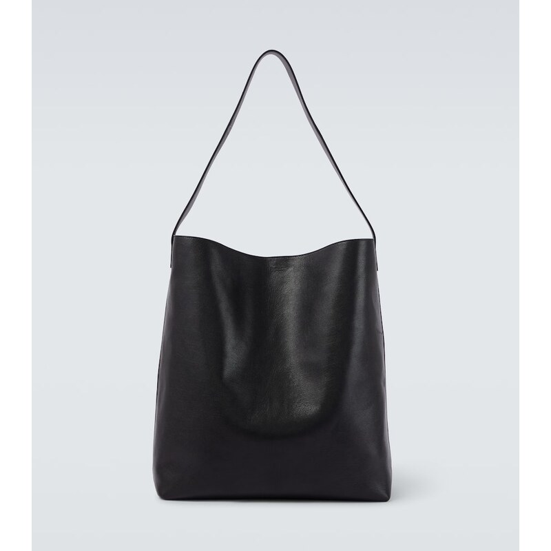 Saint Laurent Bold leather tote bag