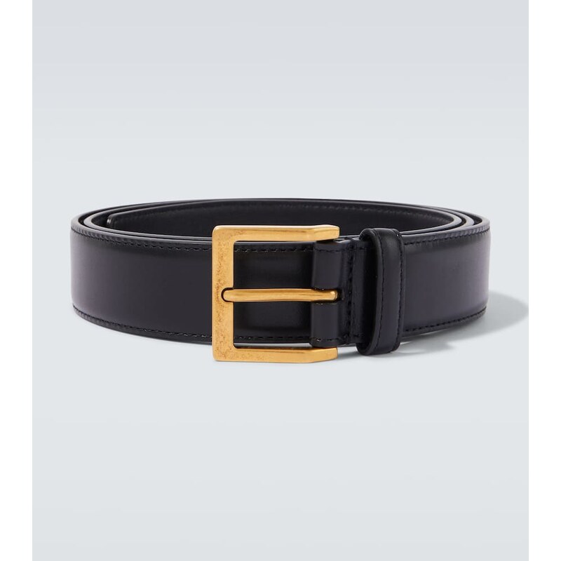 Saint Laurent Vadim leather belt
