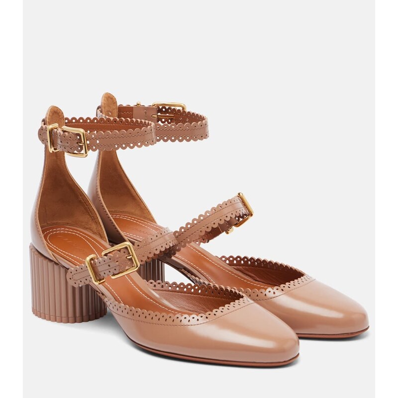 Zimmermann Eddie 55 leather Mary Jane pumps