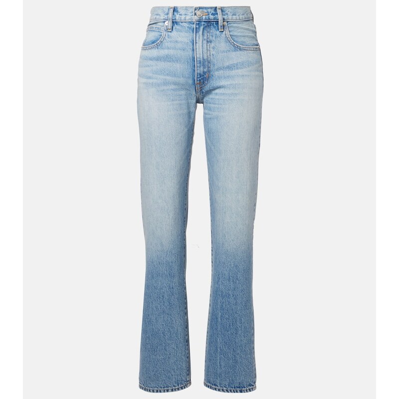 SLVRLAKE Kendra high-rise straight jeans