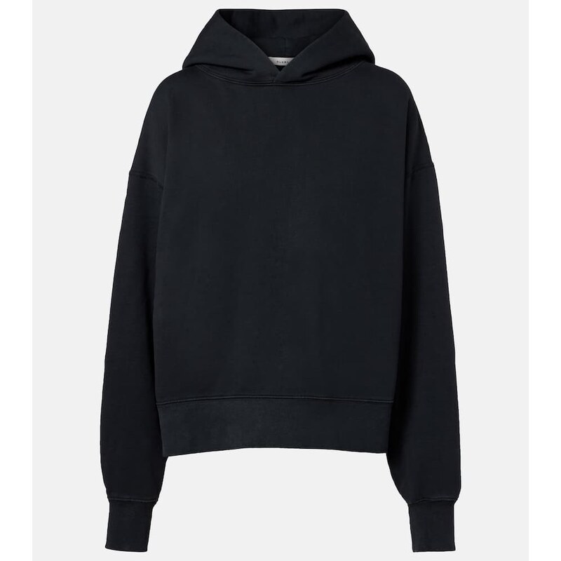 SLVRLAKE Relaxed cotton jersey hoodie