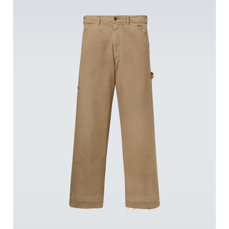 Maison Margiela Mid-rise wide-leg jeans