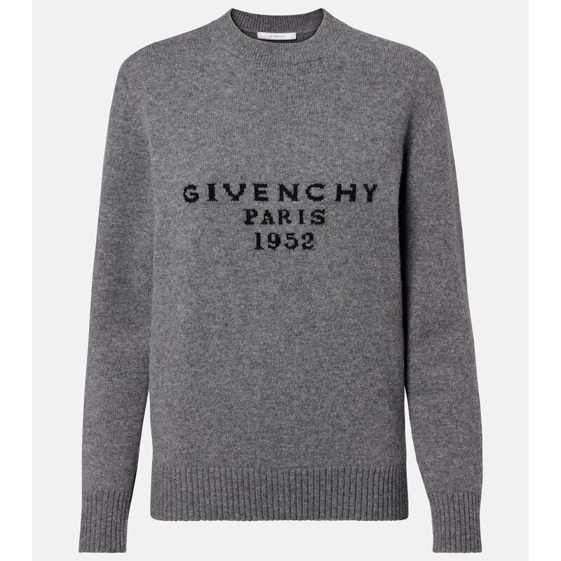 Givenchy Logo wool and cashmere sweater