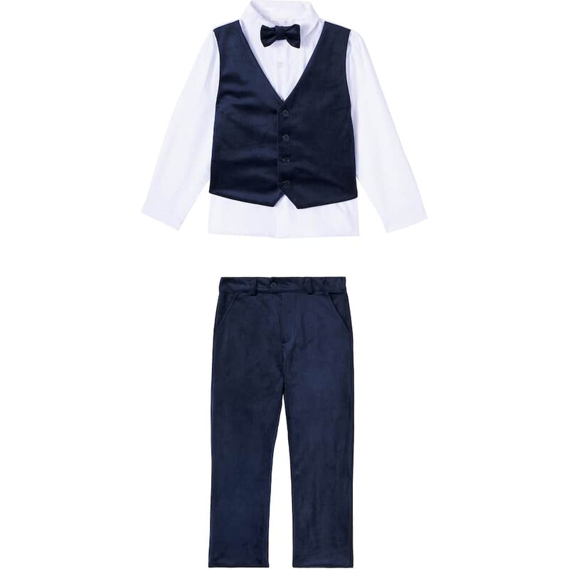 Patachou Layered shirt and pants set