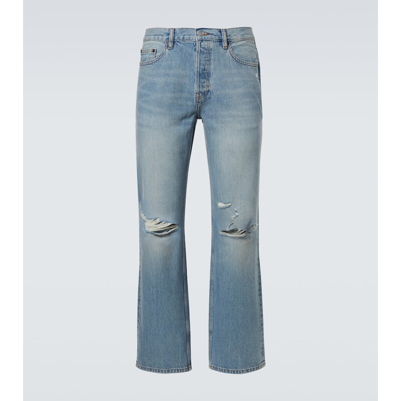 Frame Relaxed Jean distressed straight jeans