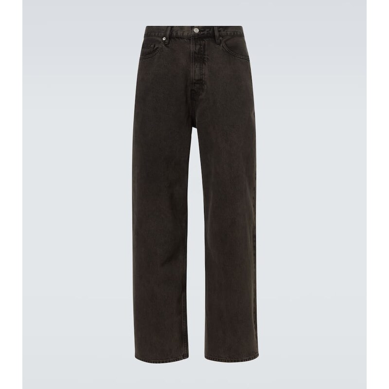 Frame Baggy Jean high-rise straight jeans