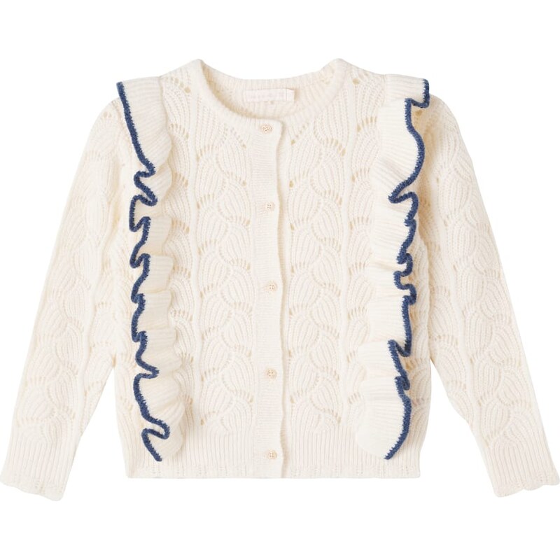 Cera Una Volta Viviana ruffled cardigan