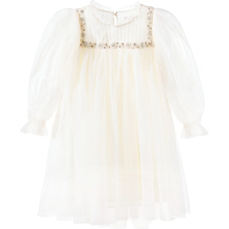 Cera Una Volta Kate embroidered tulle dress