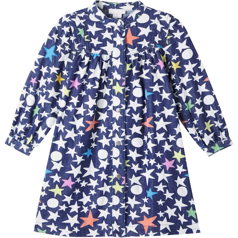 Stella McCartney Kids Printed denim dress