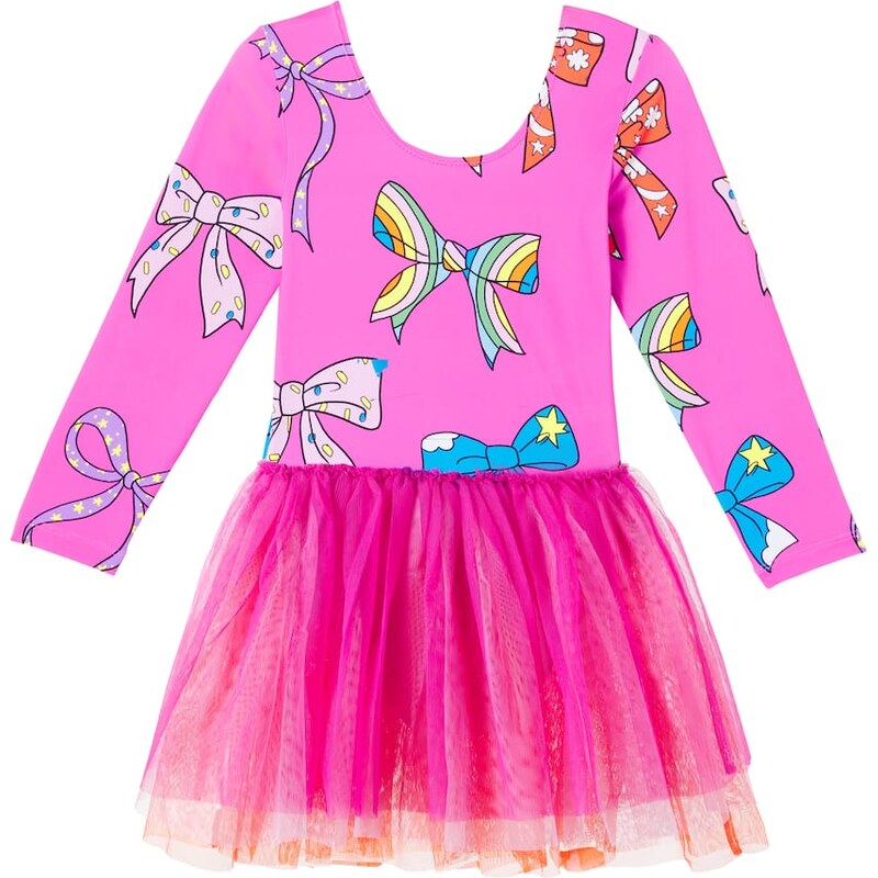 Stella McCartney Kids Printed tulle dress