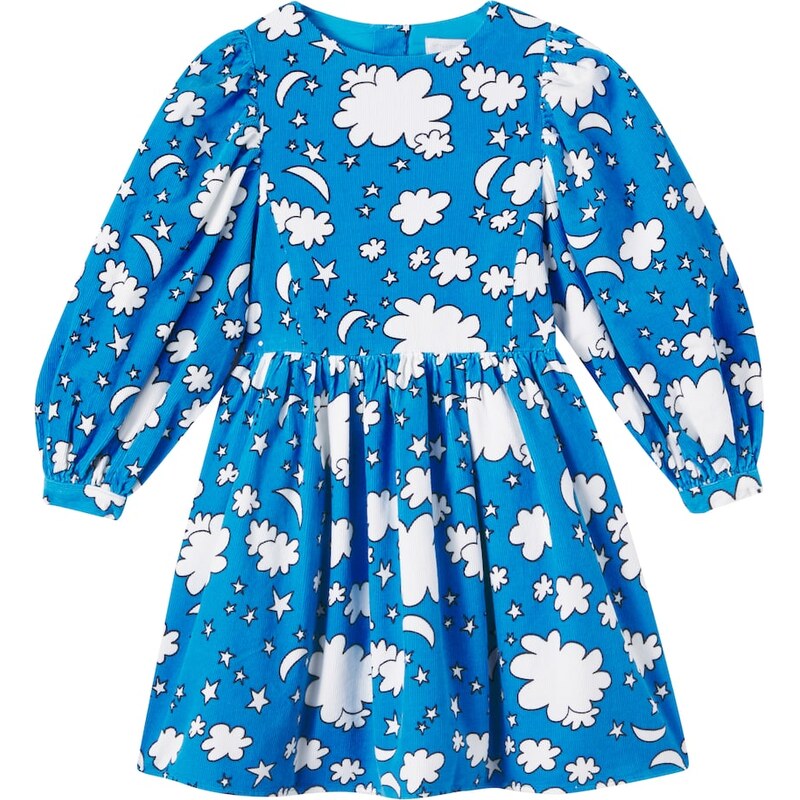 Stella McCartney Kids Printed cotton corduroy dress