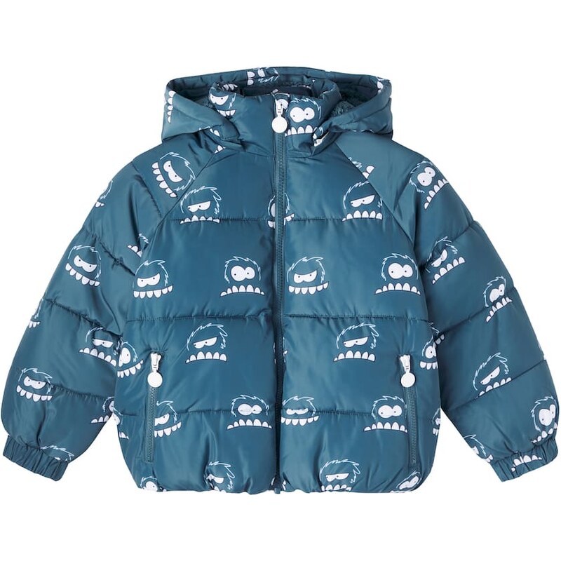 Stella McCartney Kids Printed quilted puffer jacket