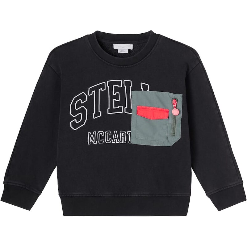 Stella McCartney Kids Cotton fleece sweatshirt