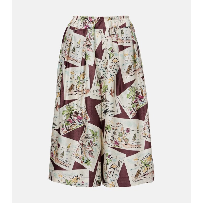 Loro Piana Emon silk Bermuda shorts