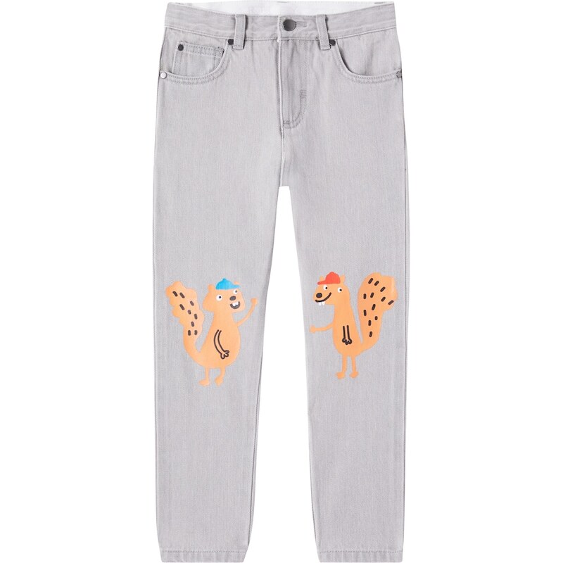 Stella McCartney Kids Printed straight jeans