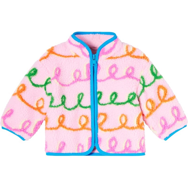 Stella McCartney Kids Baby teddy fleece jacket