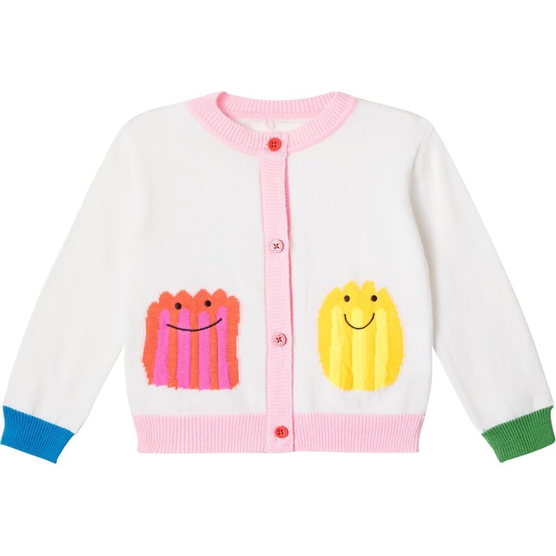 Stella McCartney Kids Baby cotton and wool cardigan