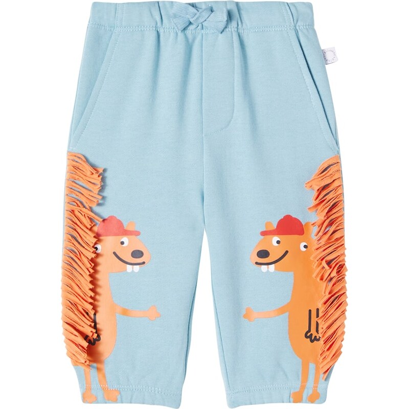 Stella McCartney Kids Baby printed cotton jersey sweatpants
