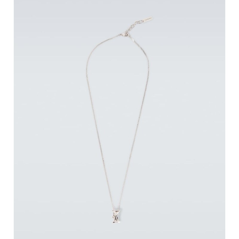 Saint Laurent Cassandre pendant necklace