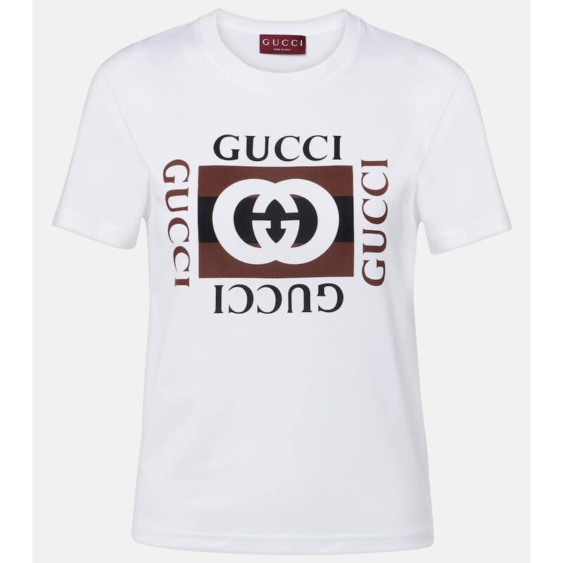 Gucci Interlocking G printed cotton T-shirt