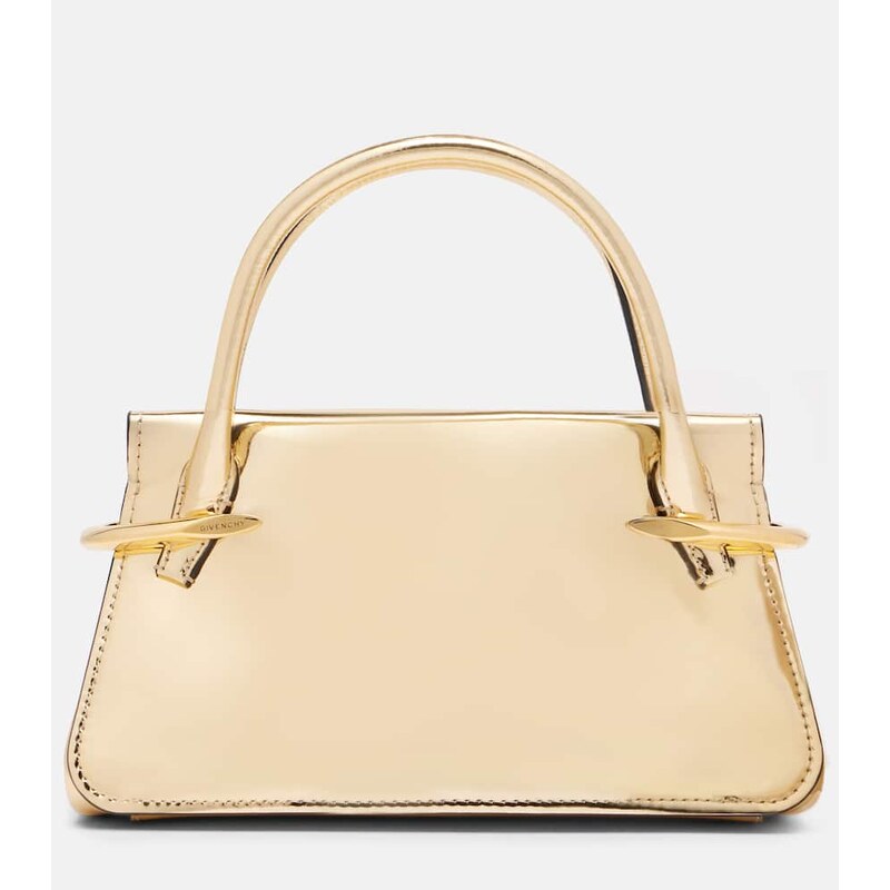 Givenchy Pinch metallic leather tote bag